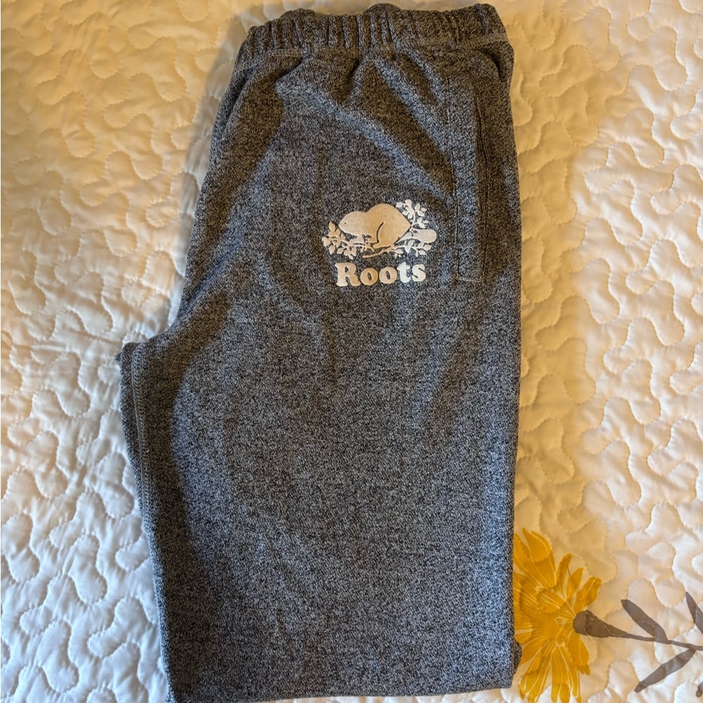 Roots Heathered Gray Joggers